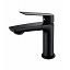 Grifo lavabo monomando Luxor negro mate de Imex